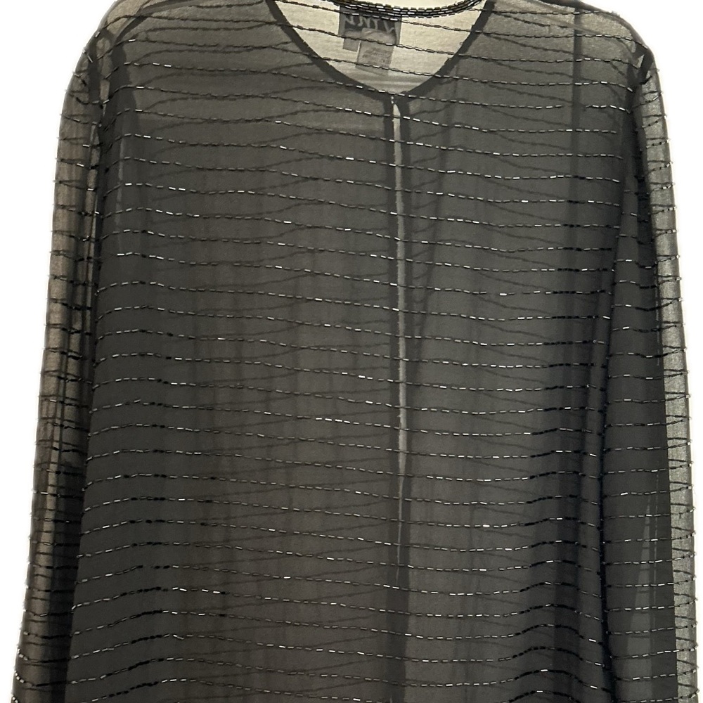 Beaded Sheer Jacket